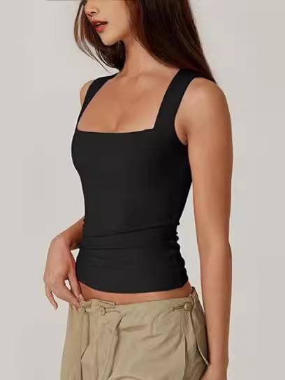 Minimalist Square Neck Camisole
