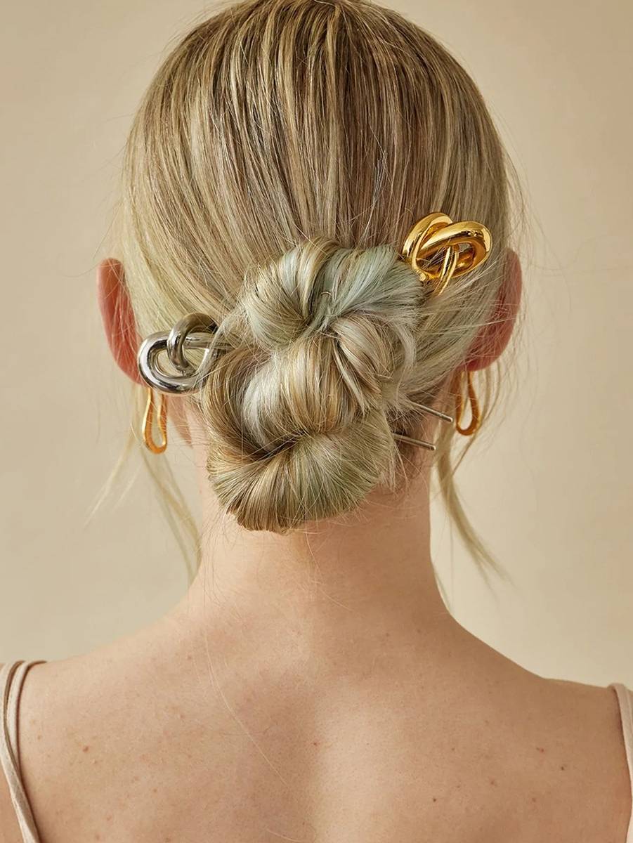 Minimalist Metal Hairpin