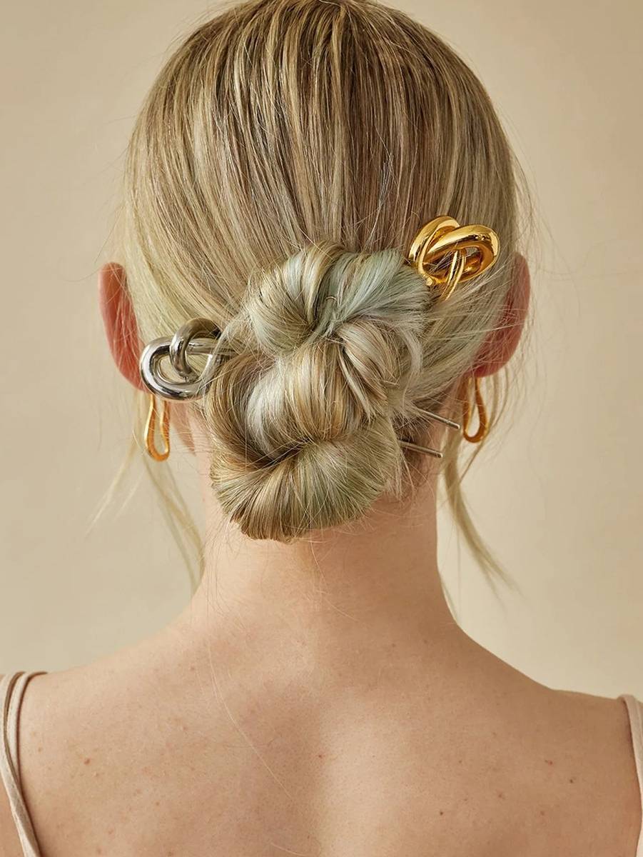Minimalist Metal Hairpin