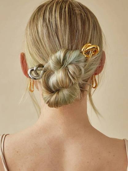 Minimalist Metal Hairpin