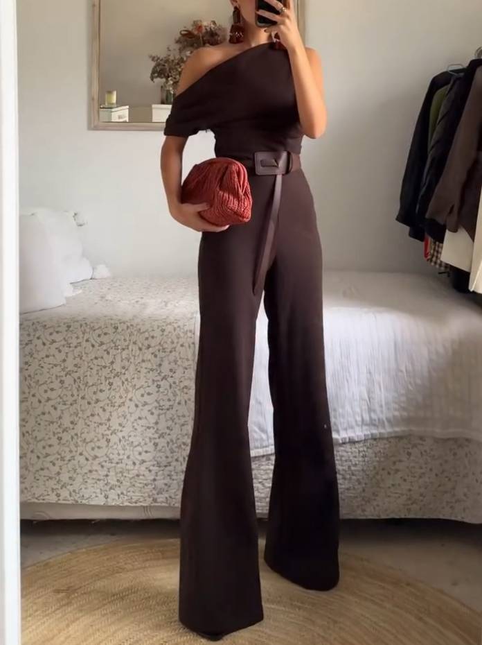 Off-shoulder Jumpsuit