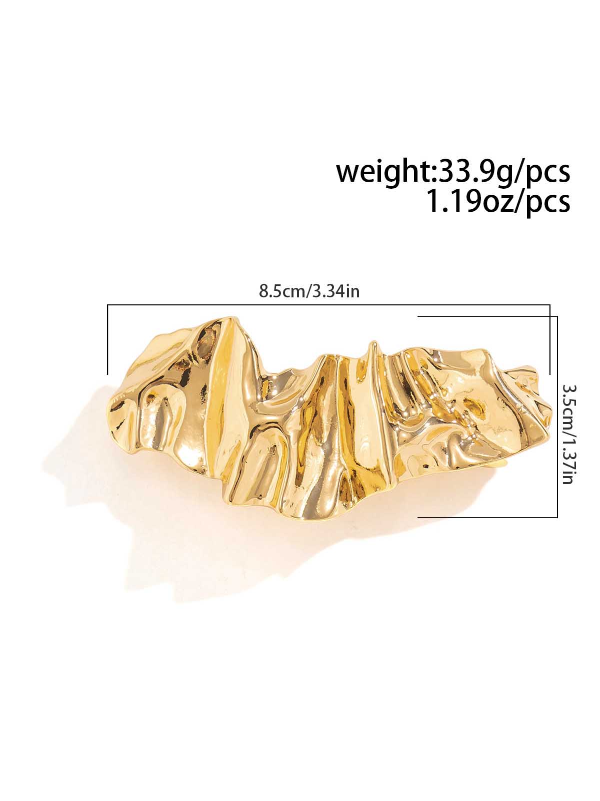 Minimalist Wavy Metal Hairpin Hair Accessories