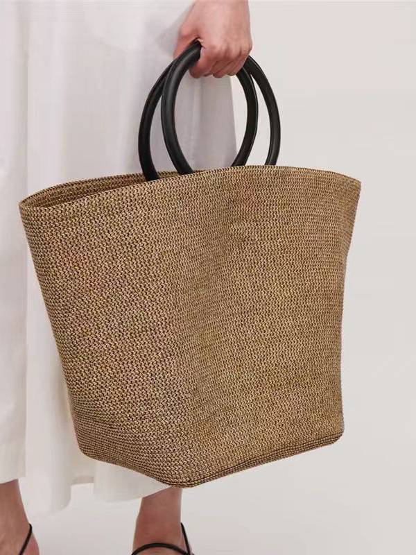 Straw Tote Bag