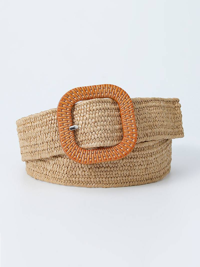 Vacation Style Straw Belt
