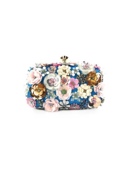 Three-dimensional Flower Handbag Chain Bag