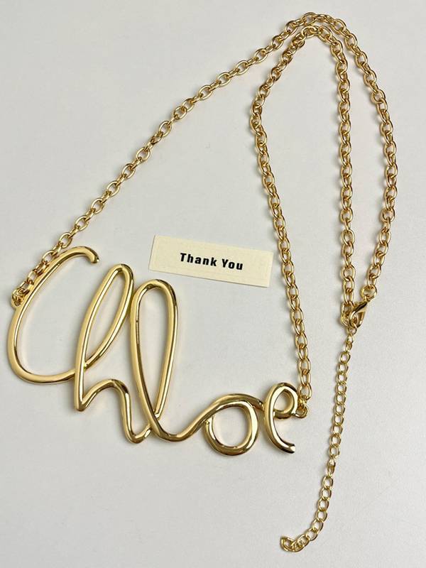 Letter Waist Chain