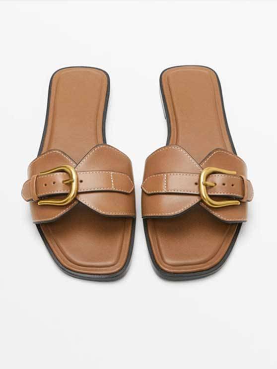 Minimalist Casual Flat Slippers