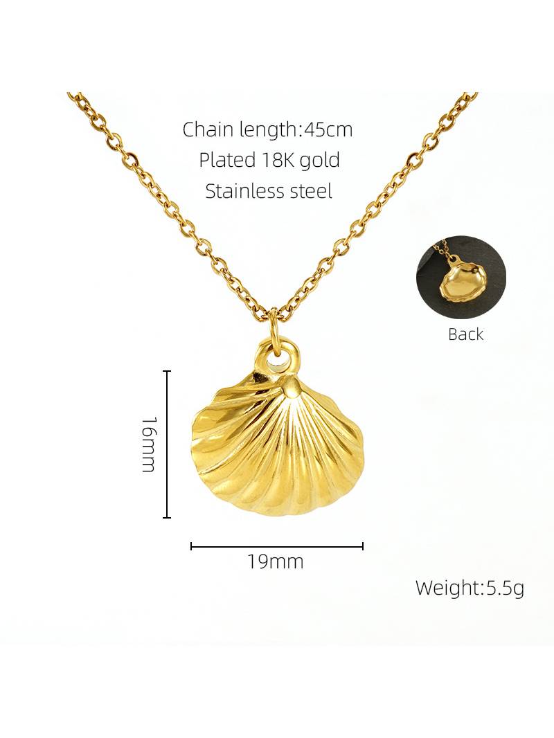 Gold-plated Clavicle Necklace