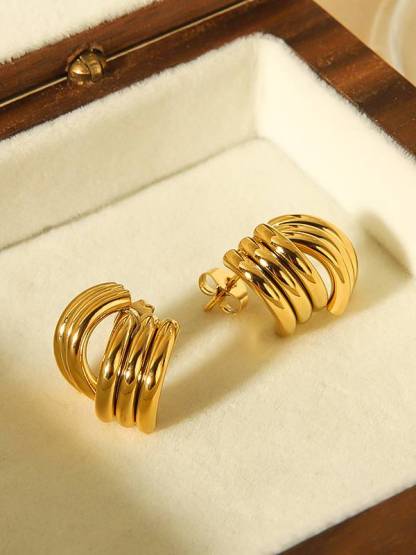 Unique Design Streamlined Earrings