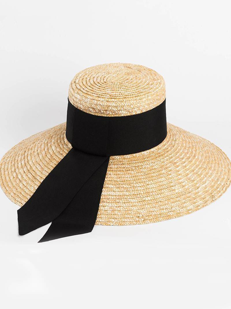Elegant French Straw Hat