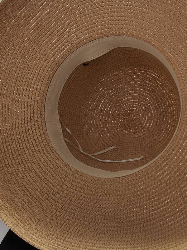 Vacation Style Basin Hat Straw Hat
