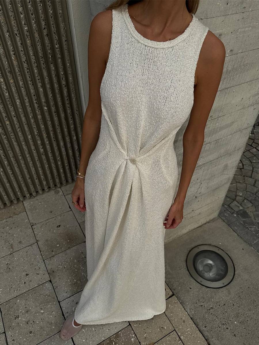 Minimalist Vacation Style Dress