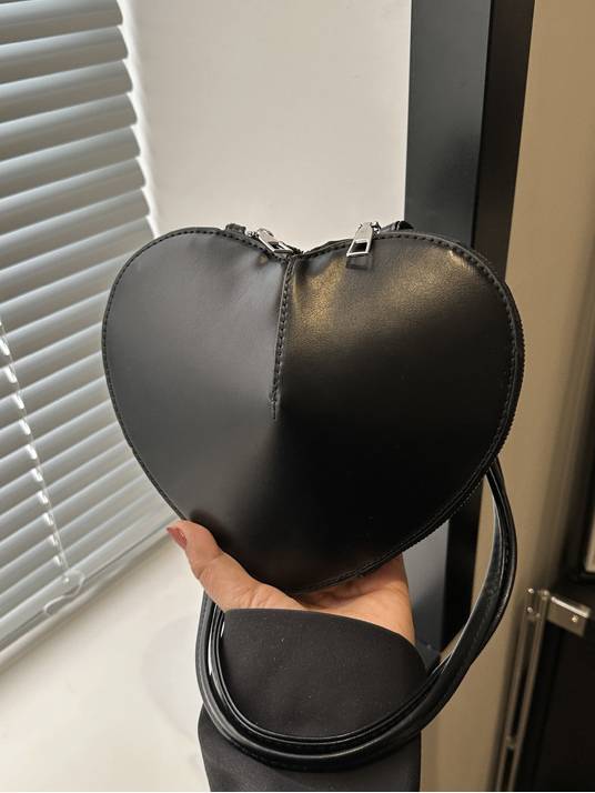 Unique Heart-shaped Shoulder Bag