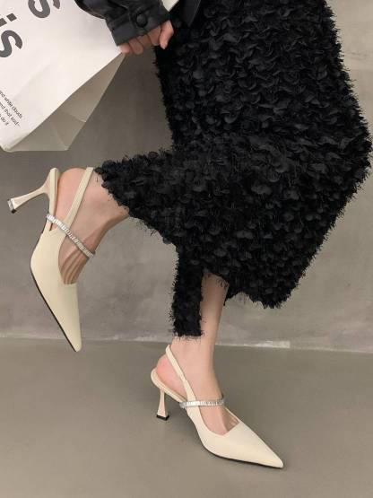 Rhinestone Elegant High-heeled Shoes