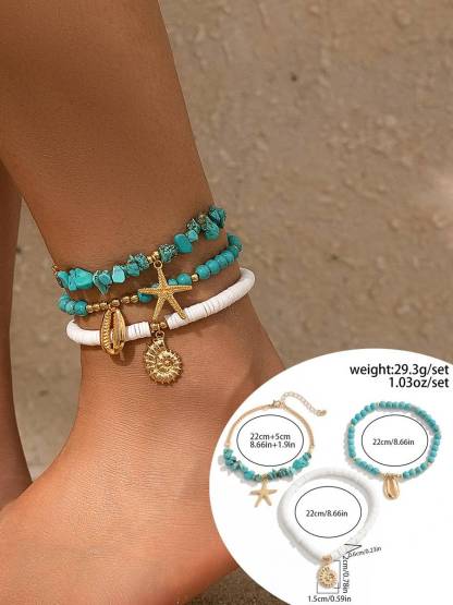 Bohemian Style Anklet