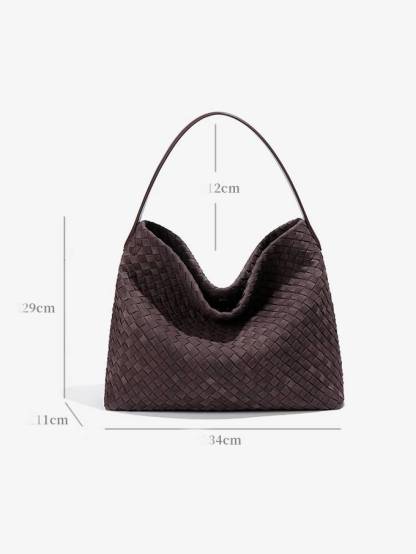 Minimalist Woven Tote Bag Underarm Bag