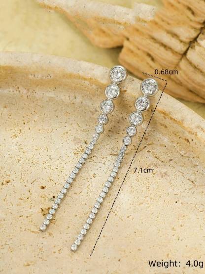 Minimalist Pendant Earrings