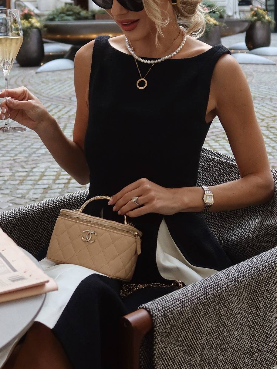 Hepburn Style Vintage Mini Dress