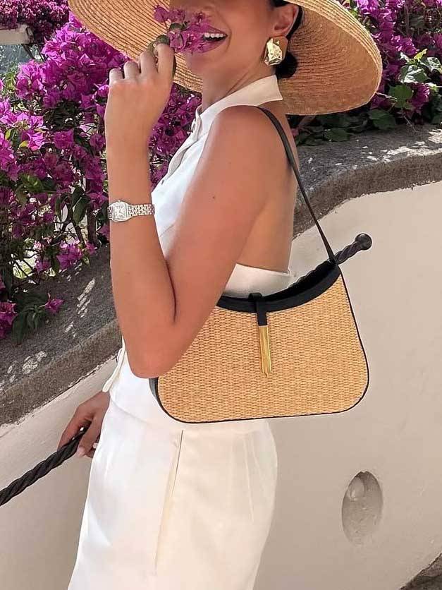 Minimalist Strapless Vest And Shorts Suit-Top