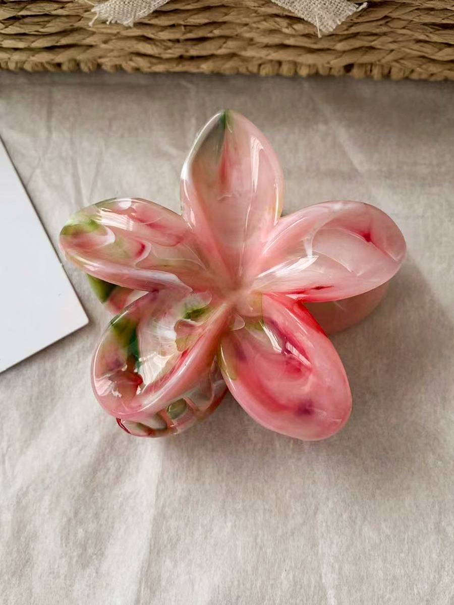 Colored Flower Hairpin