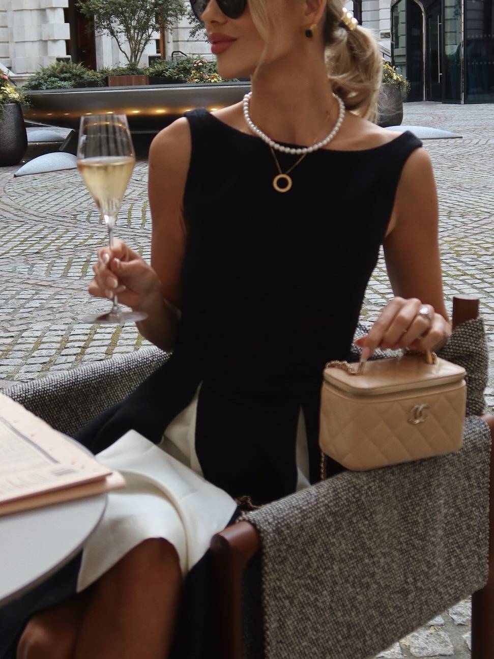 Hepburn Style Vintage Mini Dress