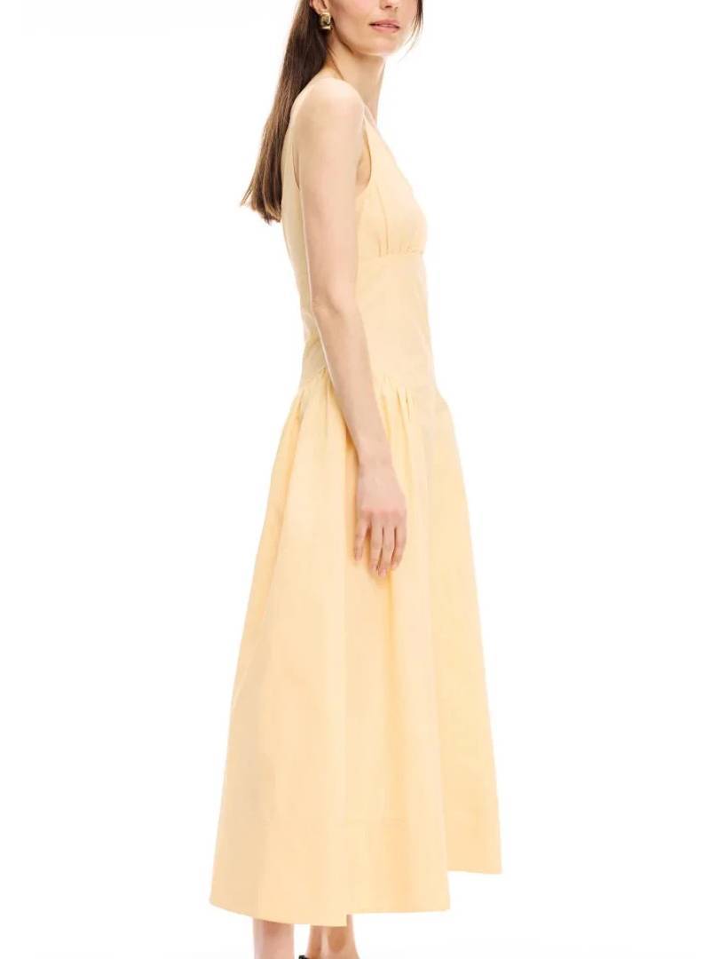 Vintage Pleated Maxi Dress