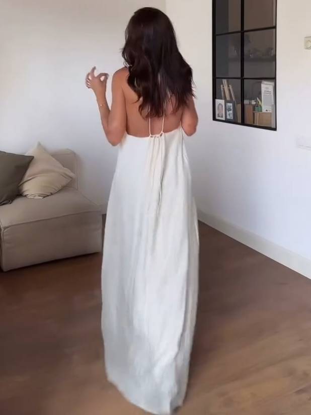 Vacation Style A Line Maxi Dress