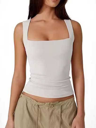 Minimalist Square Neck Camisole