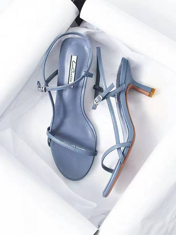 Minimalist Thin-strap High-heeled Sandals