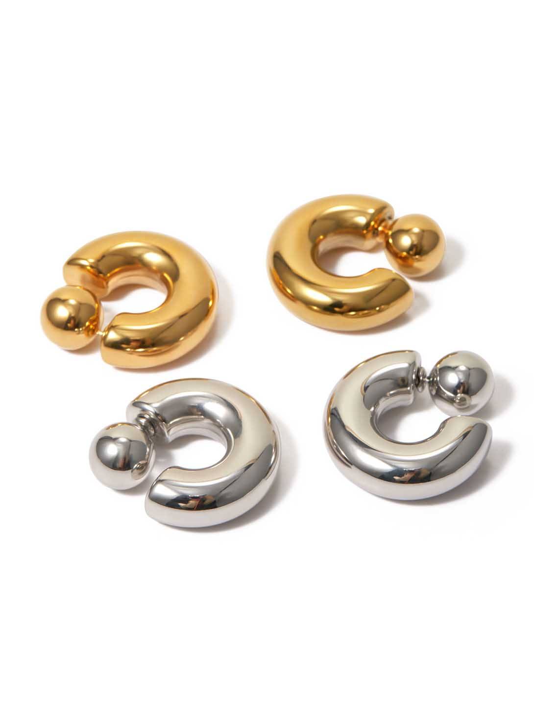 Minimalist Front And Back Wear Earrings