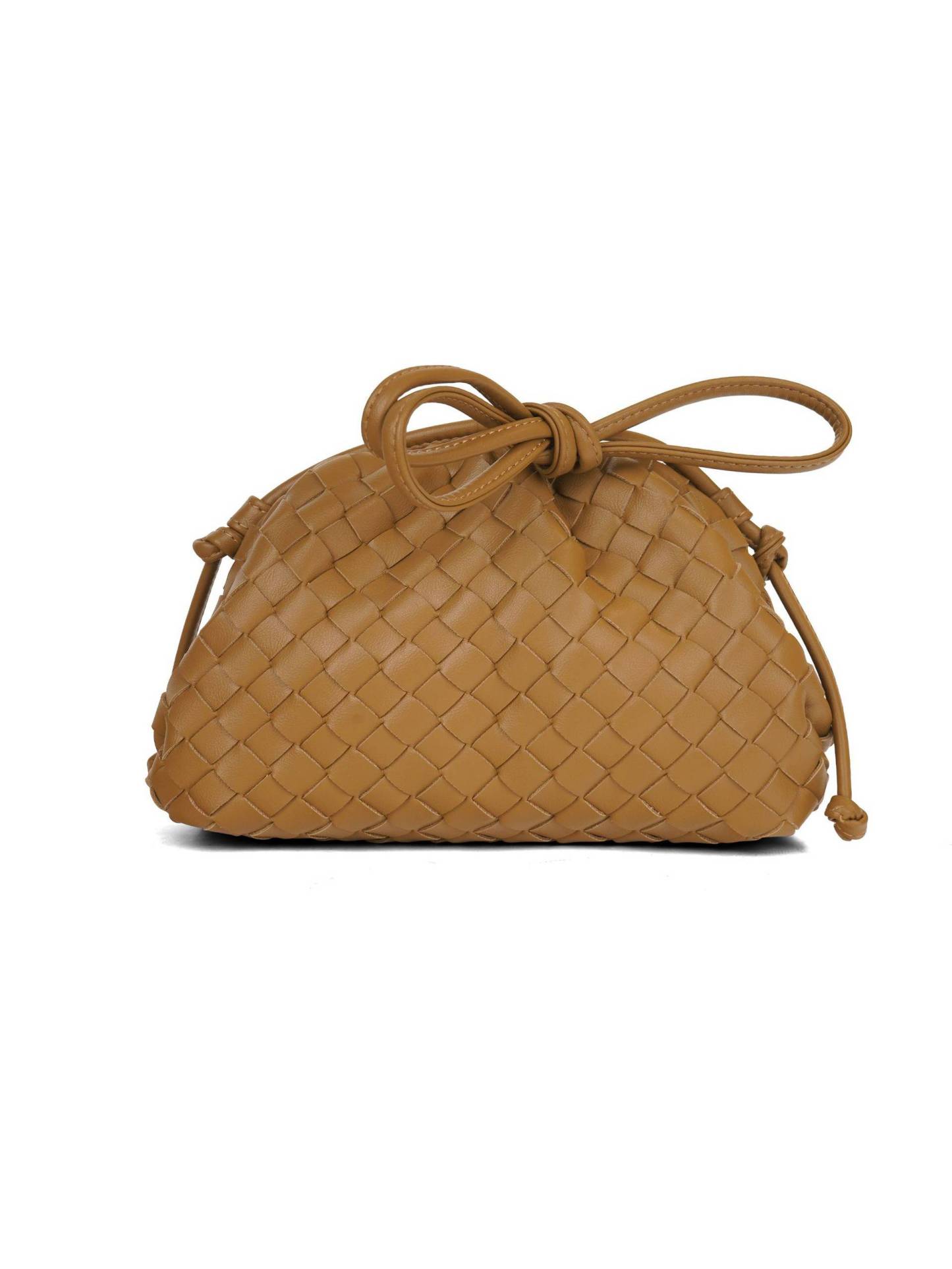 Minimalist Hand-Woven Clutch Shoulder Bag