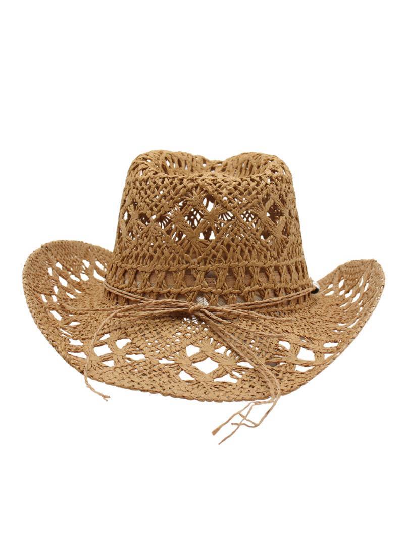 Bohemian Style Shell Element Straw Hat
