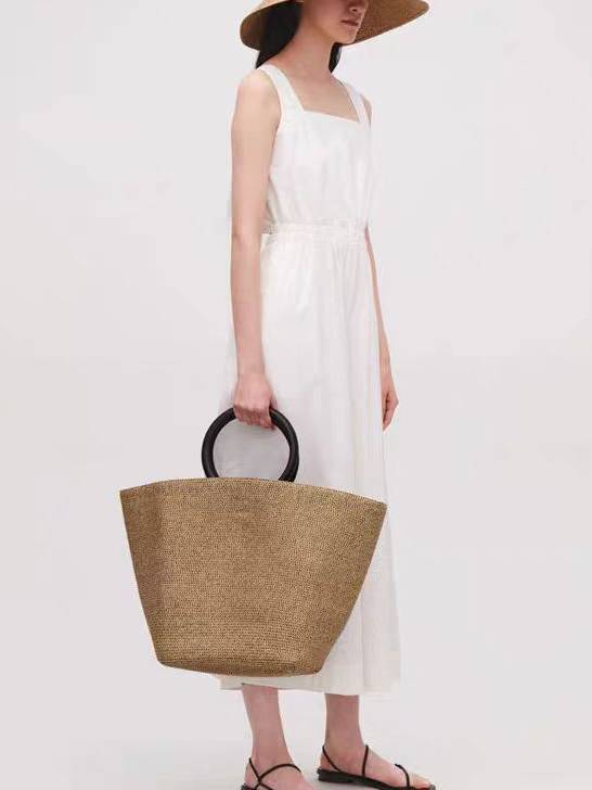 Straw Tote Bag