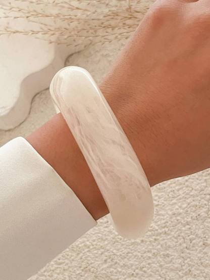 Geometric Translucent Bracelet