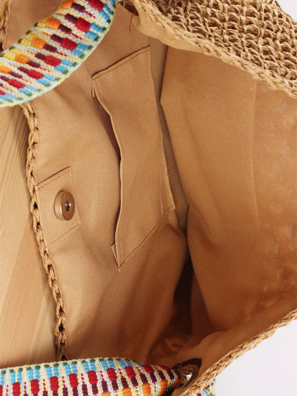 Vintage Bohemian Straw Bag