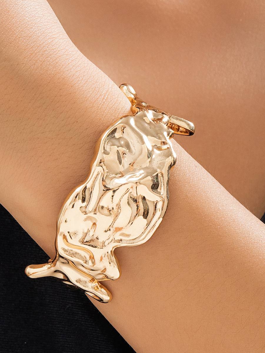 Irregular Pleated Bracelet