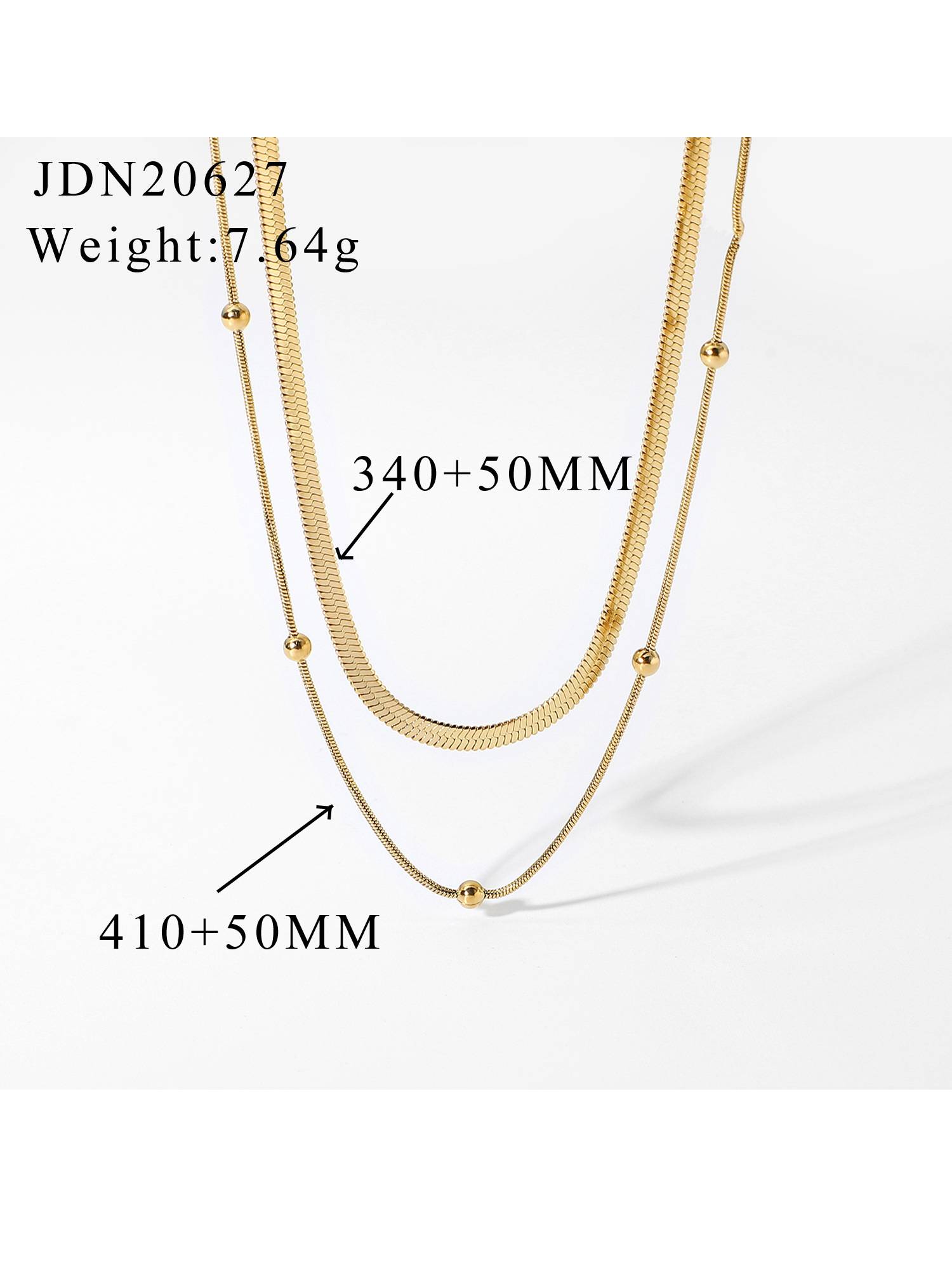 Minimalist Double-layer Necklaces