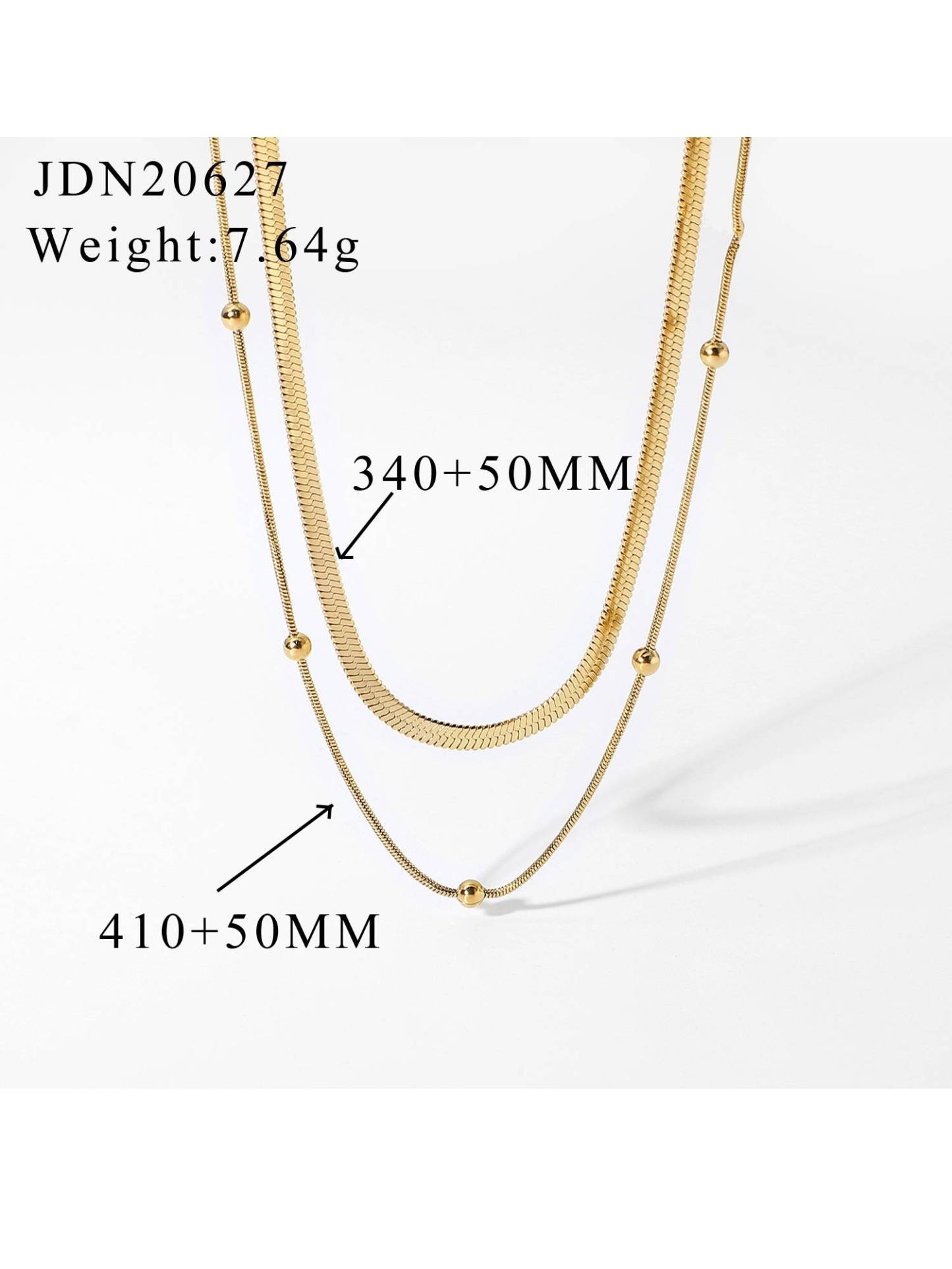 Minimalist Double-layer Necklaces