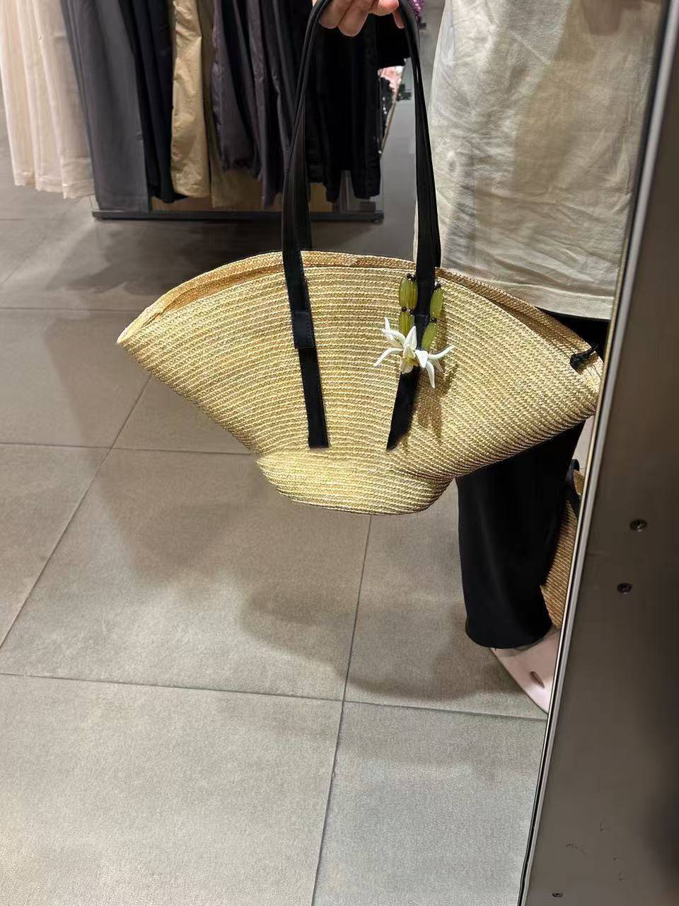 Vacation Style Woven Bag