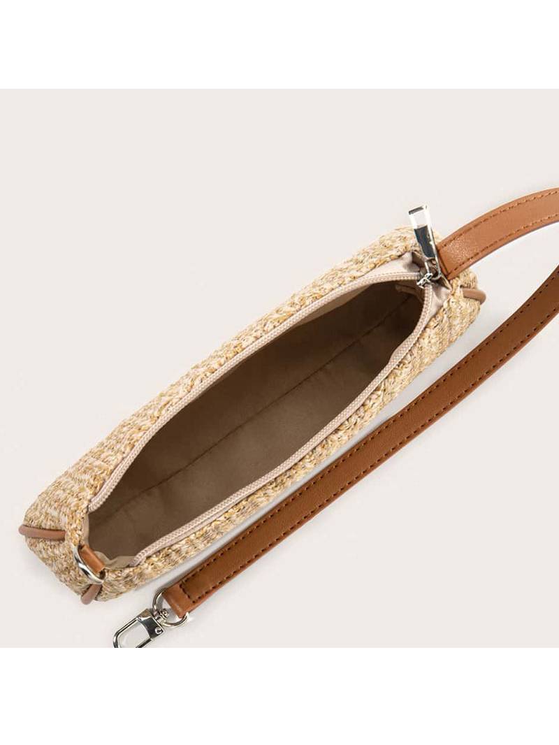 Straw Underarm Bag