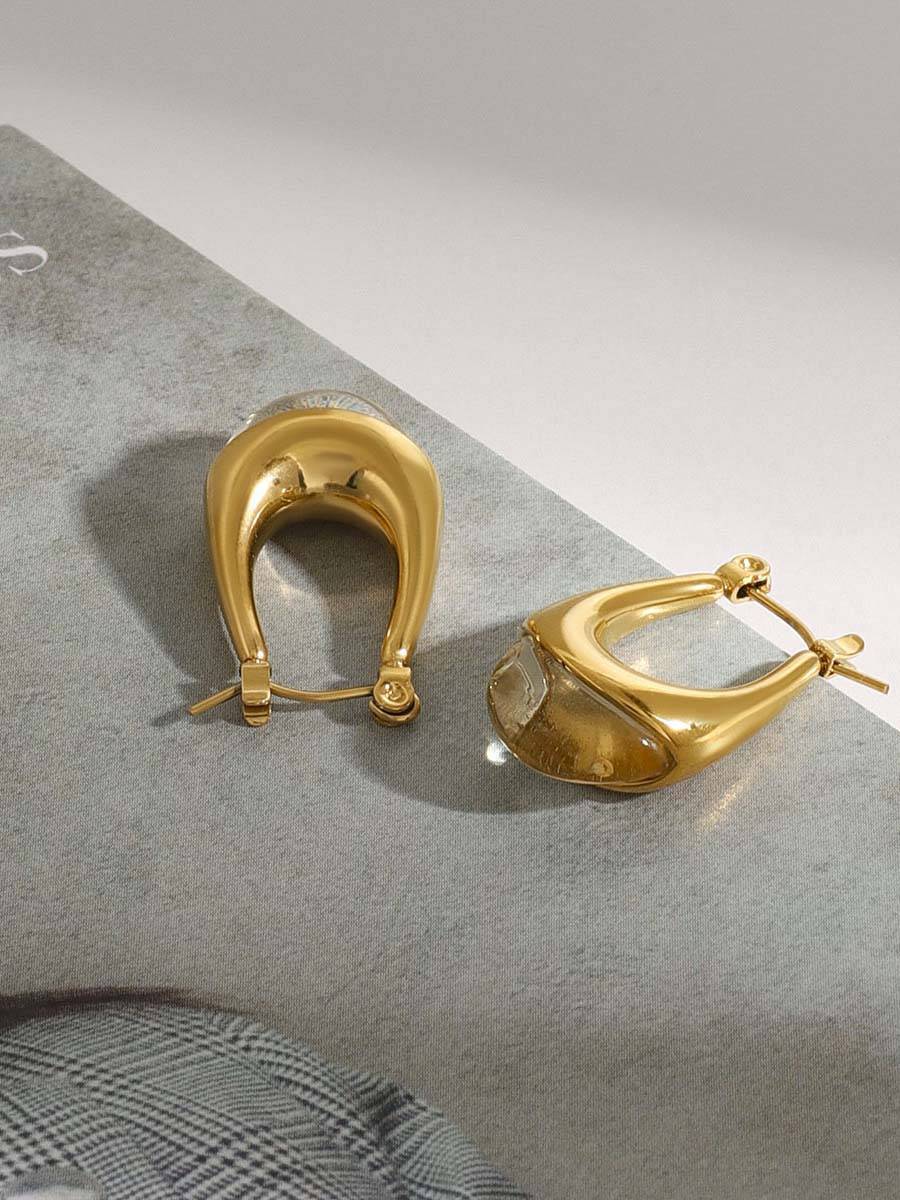 Minimalist Water Drop Earrings
