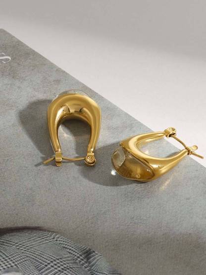 Minimalist Water Drop Earrings