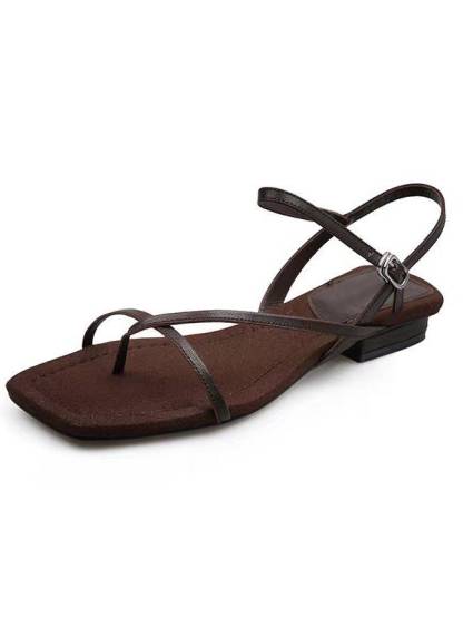 Minimalist Strap Flat Sandals