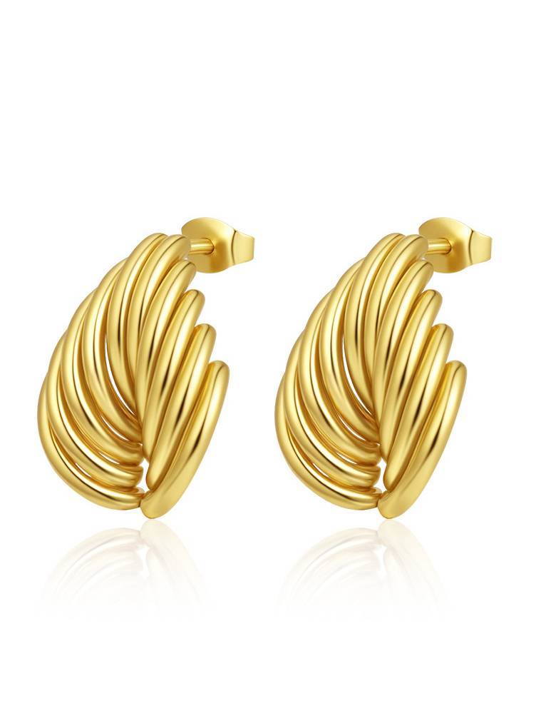 Minimalist Old Money Streamlined Earrings