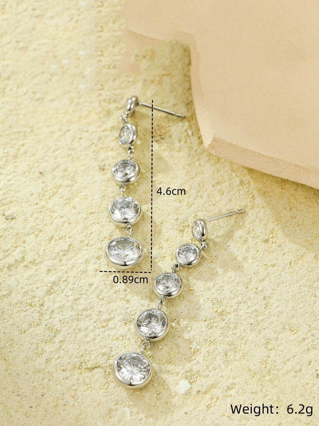 Minimalist Pendant Earrings