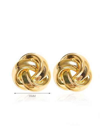 Braided Design Earring