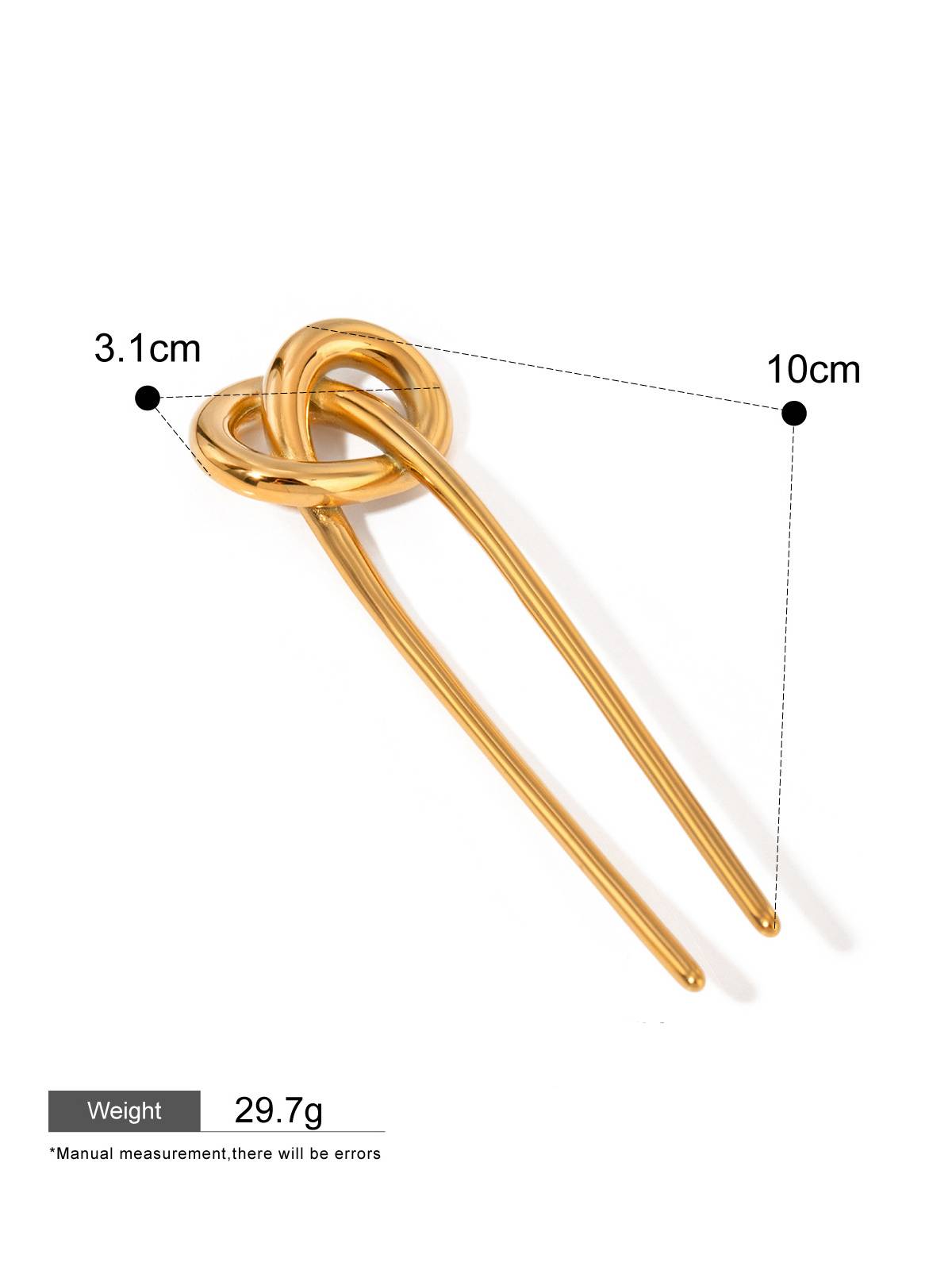 Minimalist Metal Hairpin