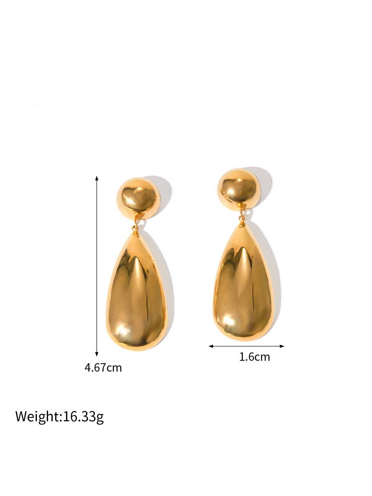 Minimalist Drop Earrings
