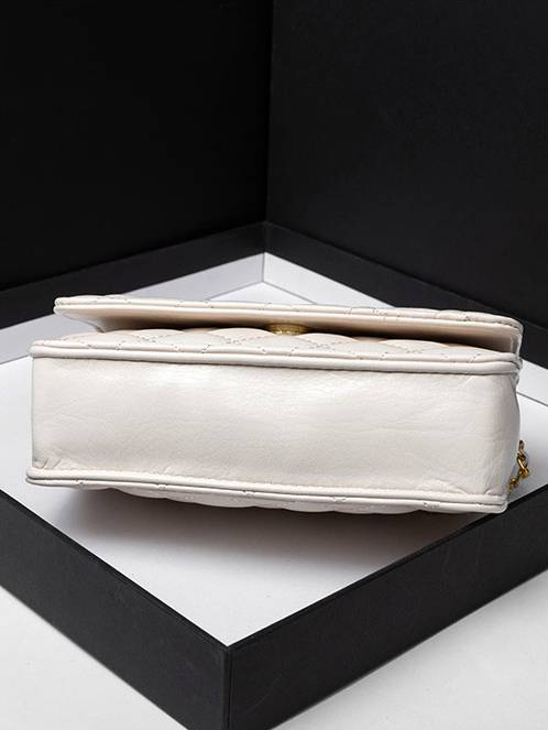 Elegant Camellia Clutch Chain Bag