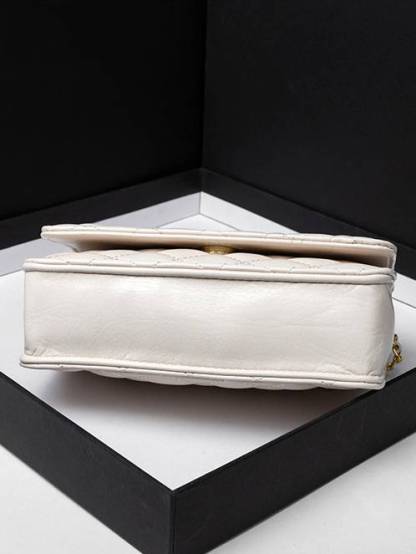 Elegant Camellia Clutch Chain Bag